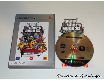 Grand Theft Auto 3 (GTA) (Compleet, Platinum)