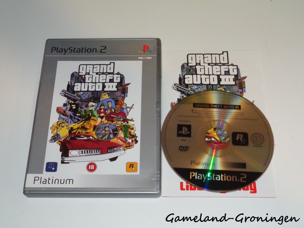 Grand Theft Auto 3 (GTA) (Complete, Platinum)