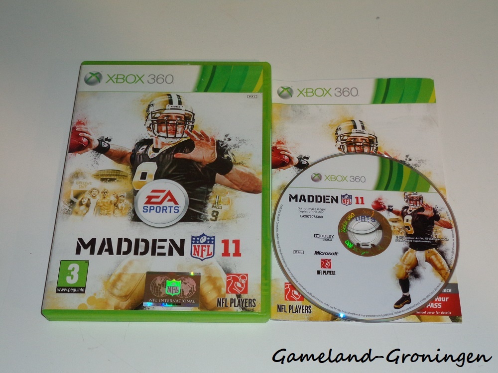 Madden NFL 11 Microsoft Xbox 360 EA Sports Electronic Arts Dolby Digital |