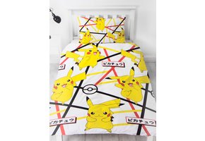 Pokémon - Pikachu Dekbedovertrek 140 x 200 cm