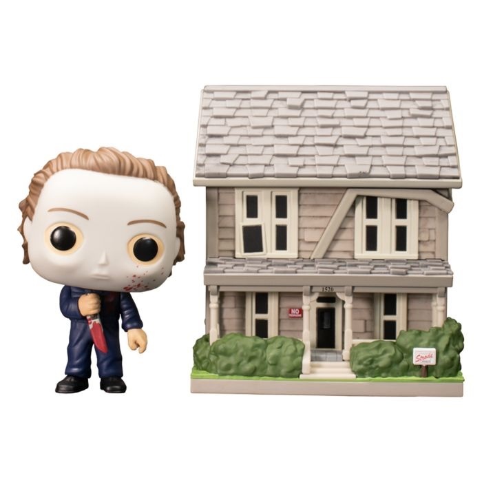 Halloween DOLL! Vinyl Figure Michael Myers with Myers House 15 cm (New)