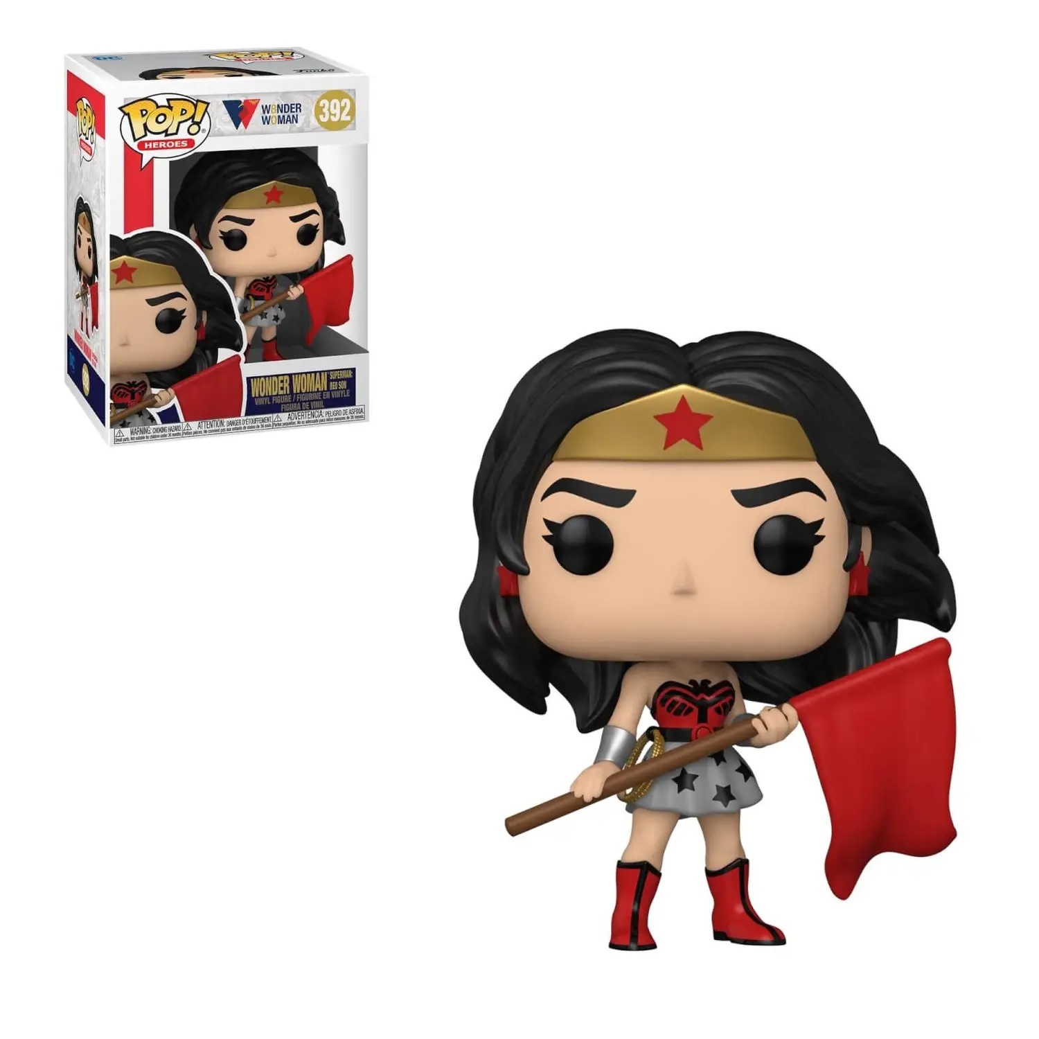 Wonder Woman 80th POP! - Wonder Woman Superman Red Son #392