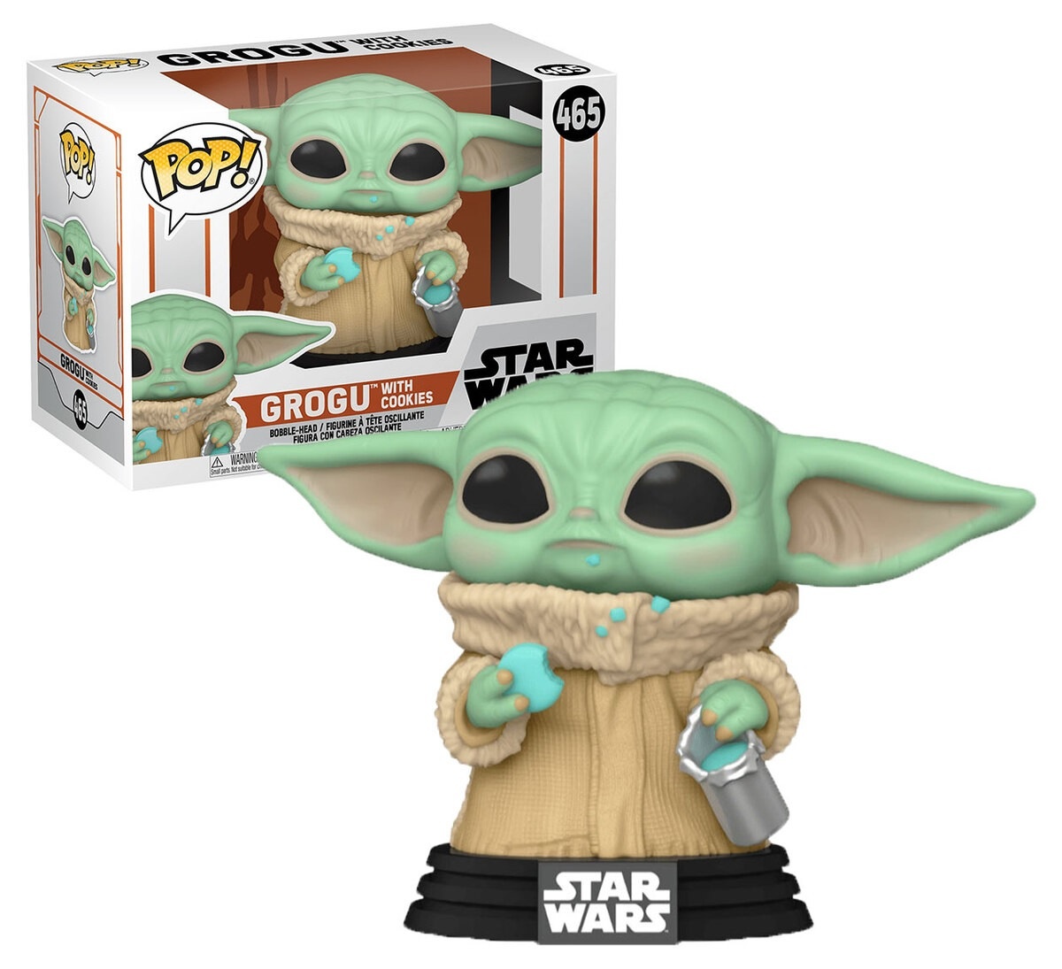 Star Wars The Mandalorian POP! - Grogu with Cookies #465