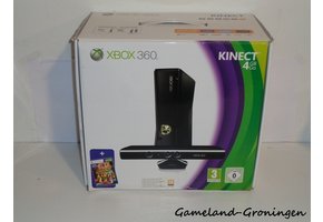 Xbox 360 Slim 4GB met Controller & Bedrading (Kinect Pack)