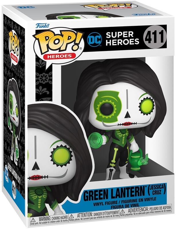 Dia de Los DC POP! - Green Lantern Jessica Cruz #411