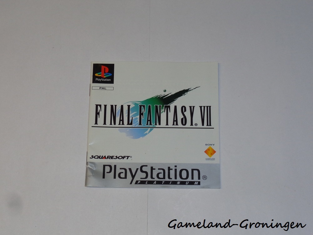 Final Fantasy VII (Handleiding, Platinum)