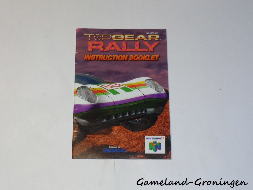 Top Gear Rally (Handleiding, EUR)