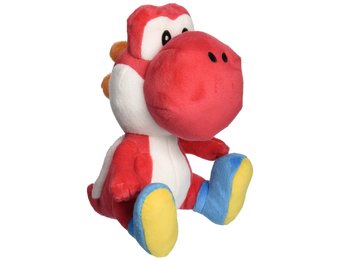 Super Mario - Yoshi Rood Knuffel 20 cm