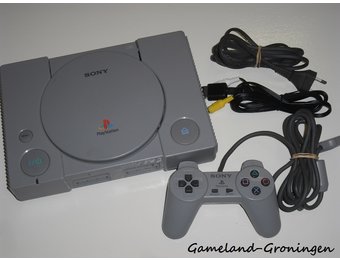 PlayStation 1 with Controller & Wiring