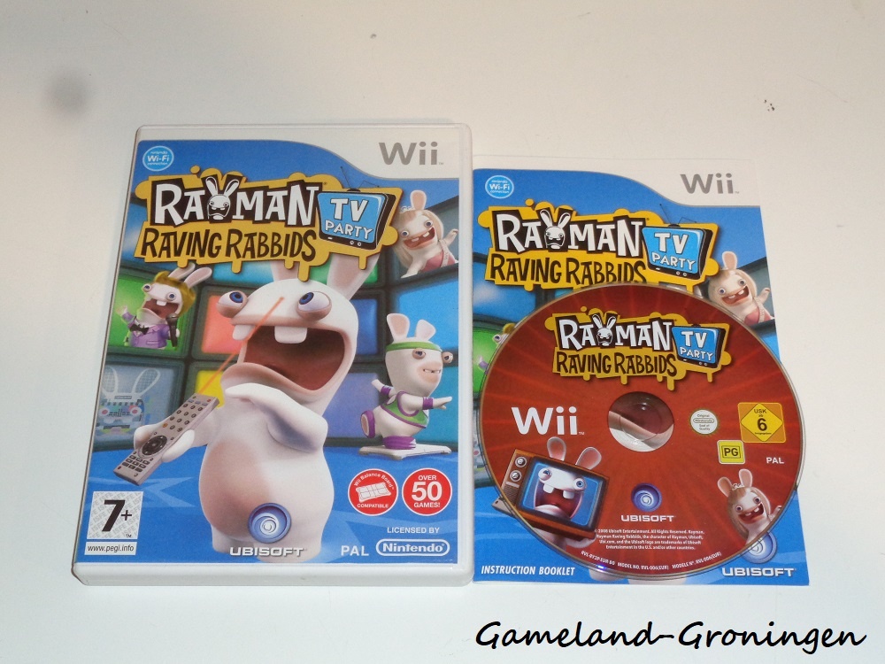 Rayman Raving Rabbids TV Party (Compleet, UKV)