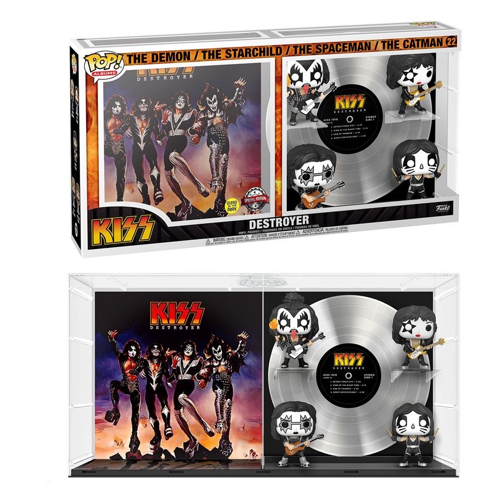 Album Deluxe POP! - 4-Pack KISS - Destroyer #22