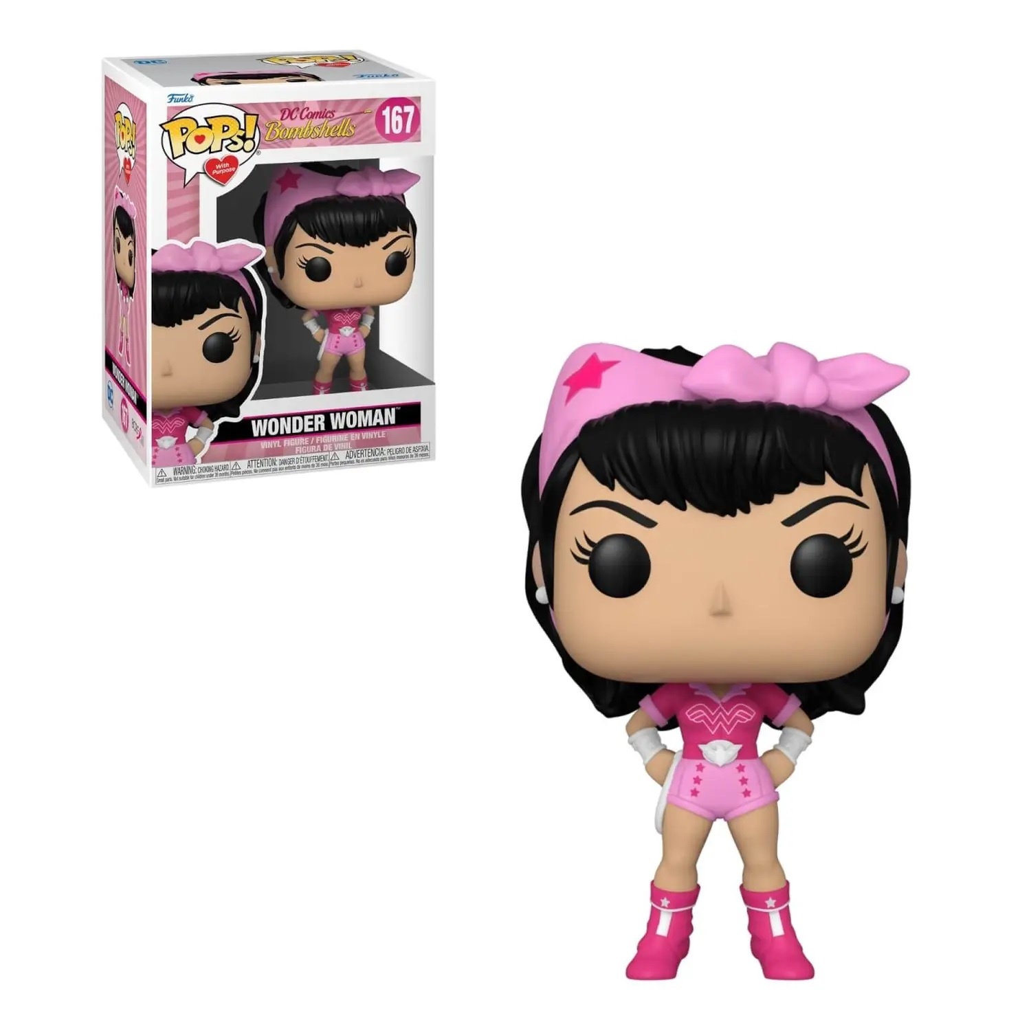 BC Awareness POP! - Bombshell Wonder Woman #167