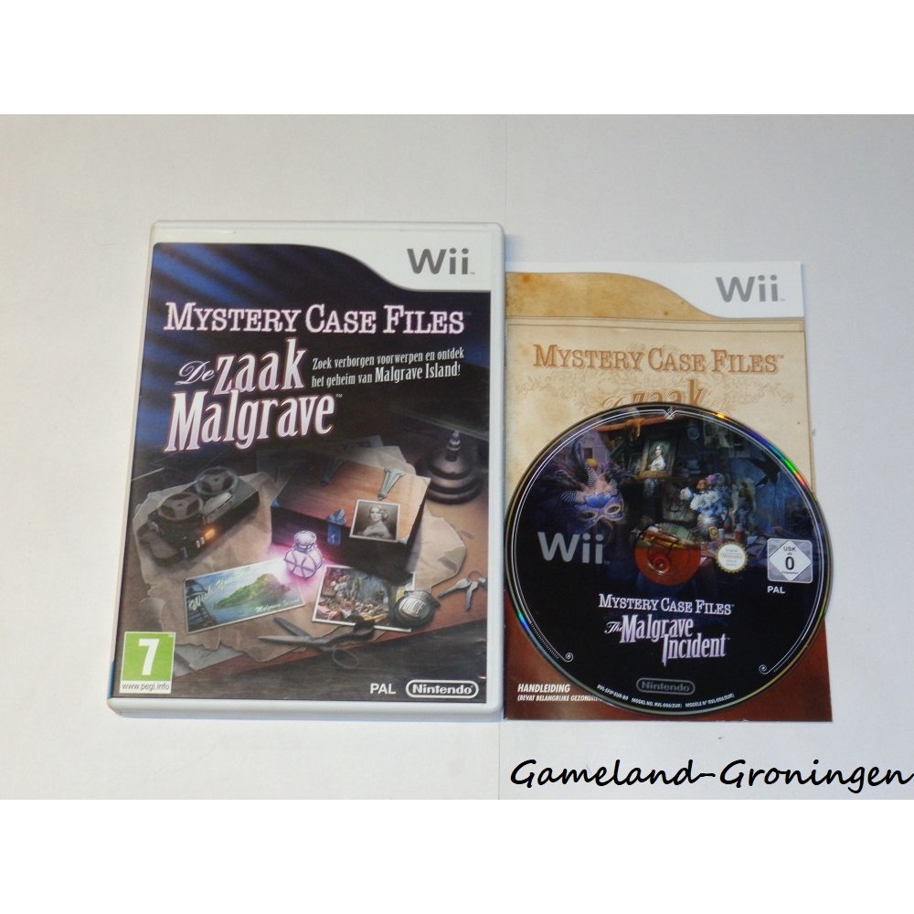 Mystery Case Files - L'Affaire Malgrave Sur Wii - Neuf PAL-FR