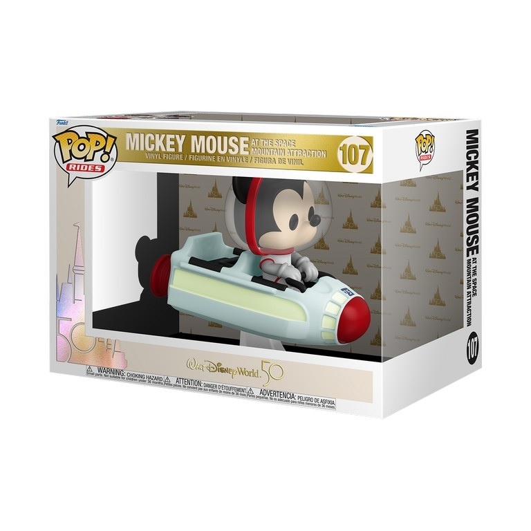 Disney World 50th Anniversary POP! - Mickey Mouse at Space Mountain #107