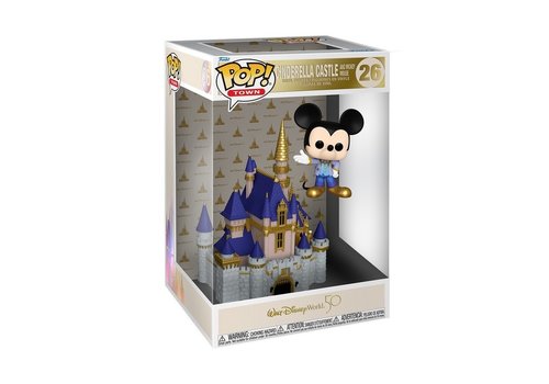 Disney World 50th Anniversary POP! - Cinderella Castle and Mickey Mouse 