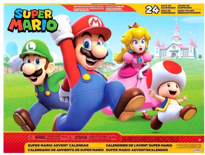 Super Mario - Mario & Co Advent Calendar (Nieuw)