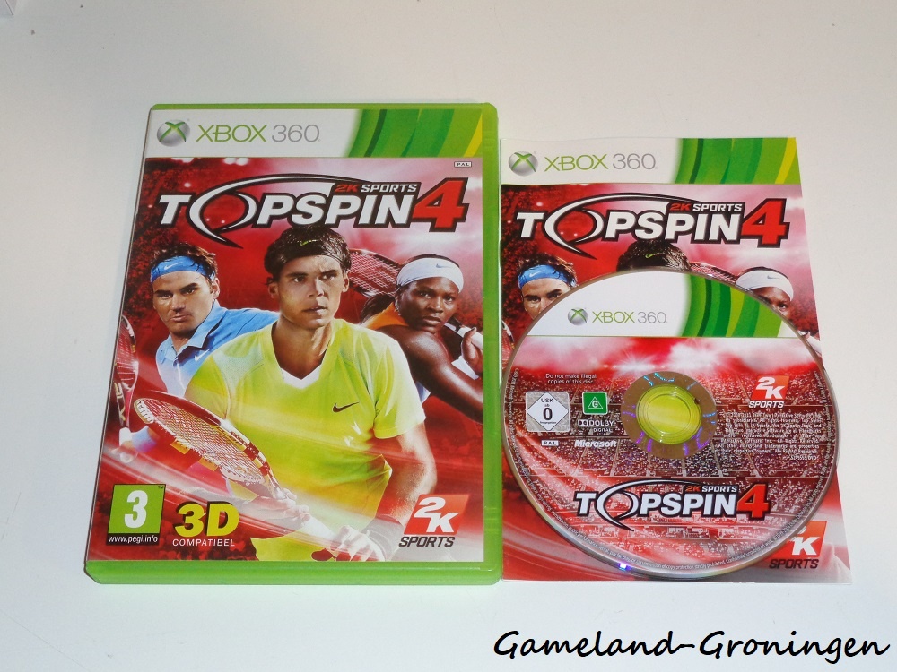 Top Spin 4 Xbox 360 Kopen GamelandGroningen