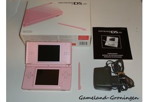Nintendo DS Lite met Stylus & Oplader (Roze)