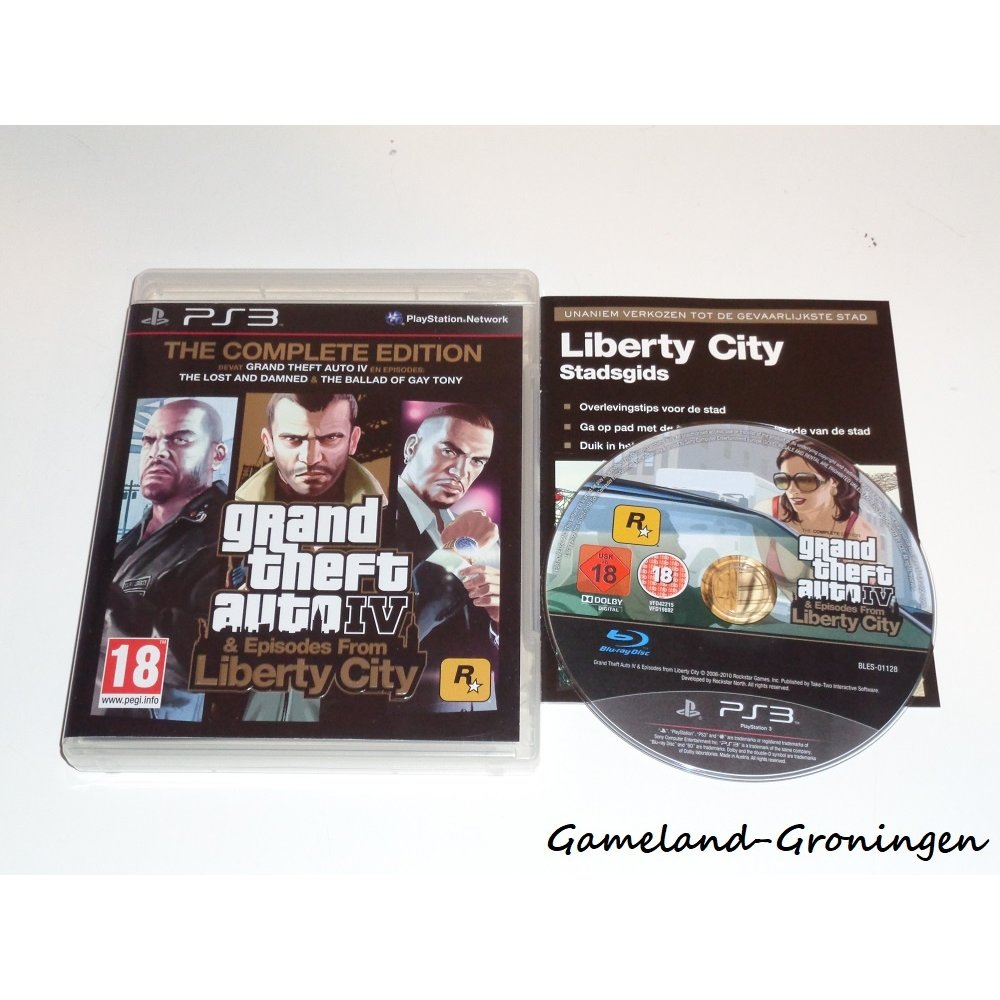 Grand Theft Auto IV The Complete Edition GTA PS3 Gameland Groningen Grand Theft Auto Iv The Complete Edition Gta Compl 
