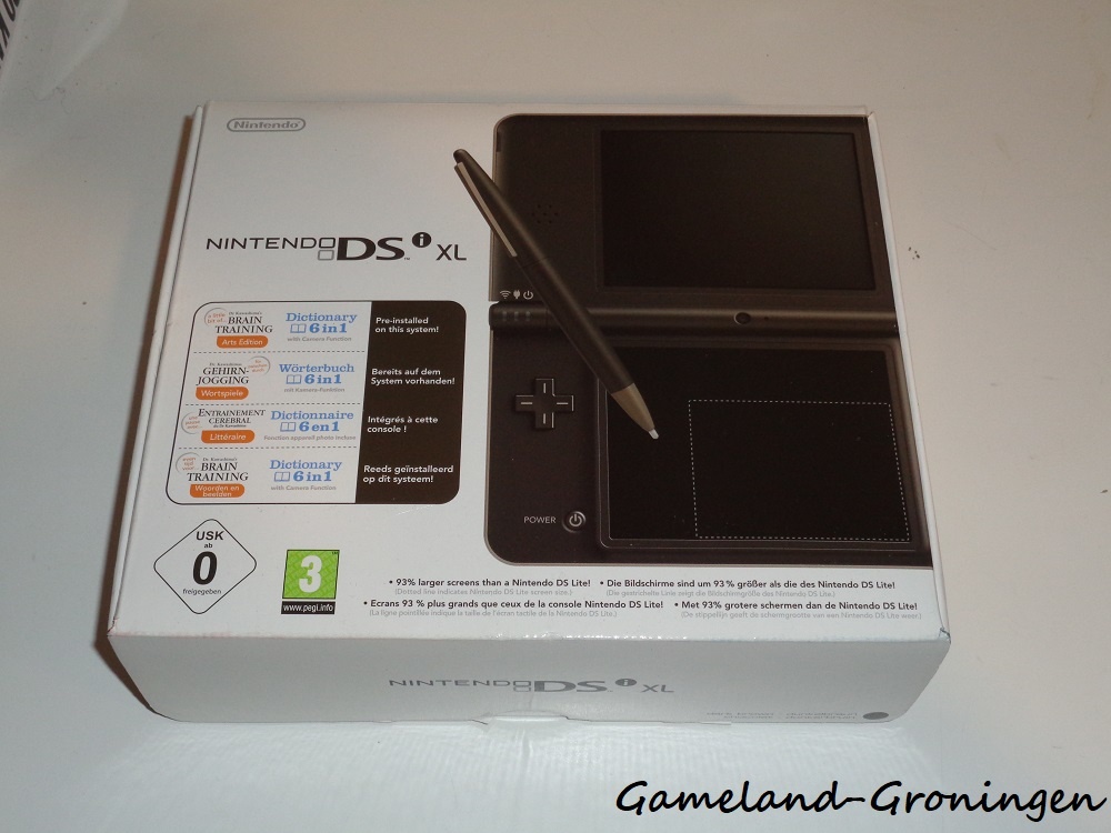 Nintendo DSi XL met Stylus & Oplader (Boxed, Donkerbruin)