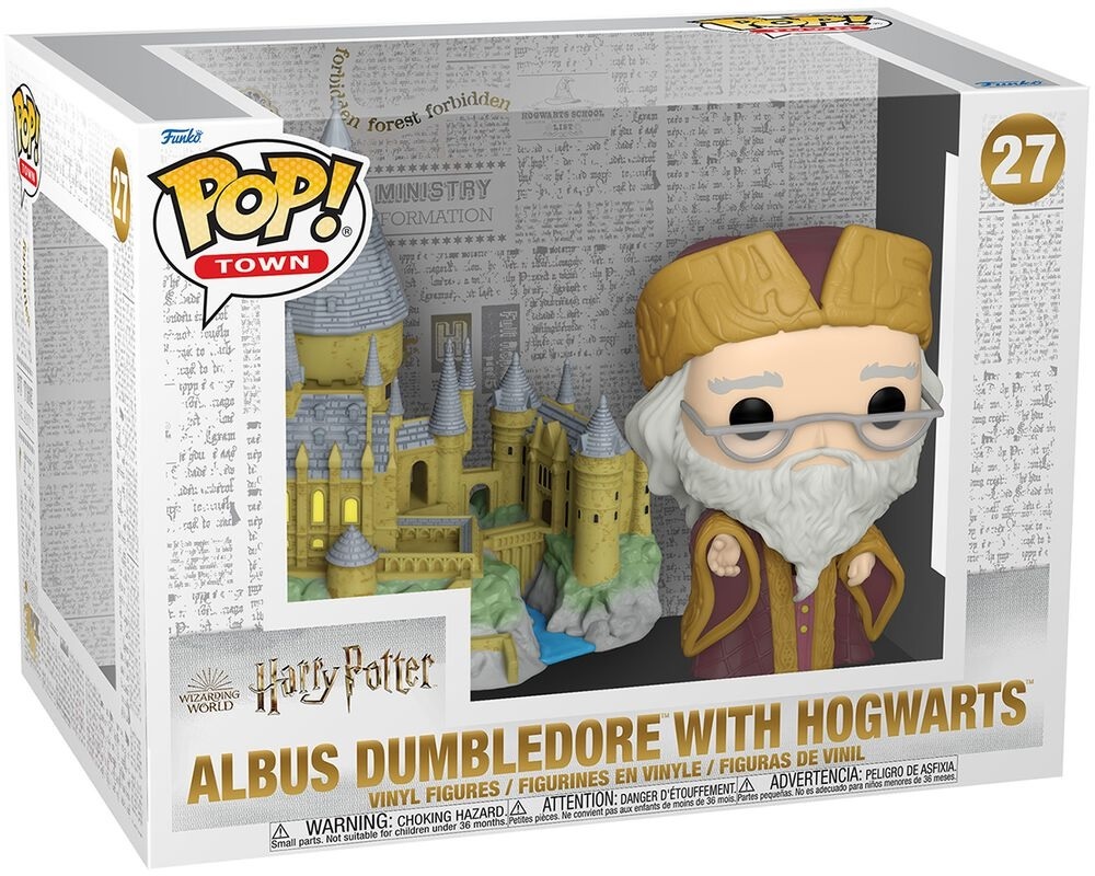 Harry Potter Town POP! - Dumbledore with Hogwarts 6 Inch #27