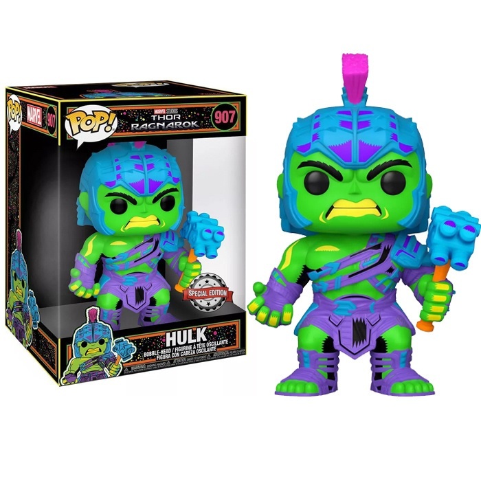 Marvel Thor Ragnarok POP! - Hulk Blacklight 10 Inch #907