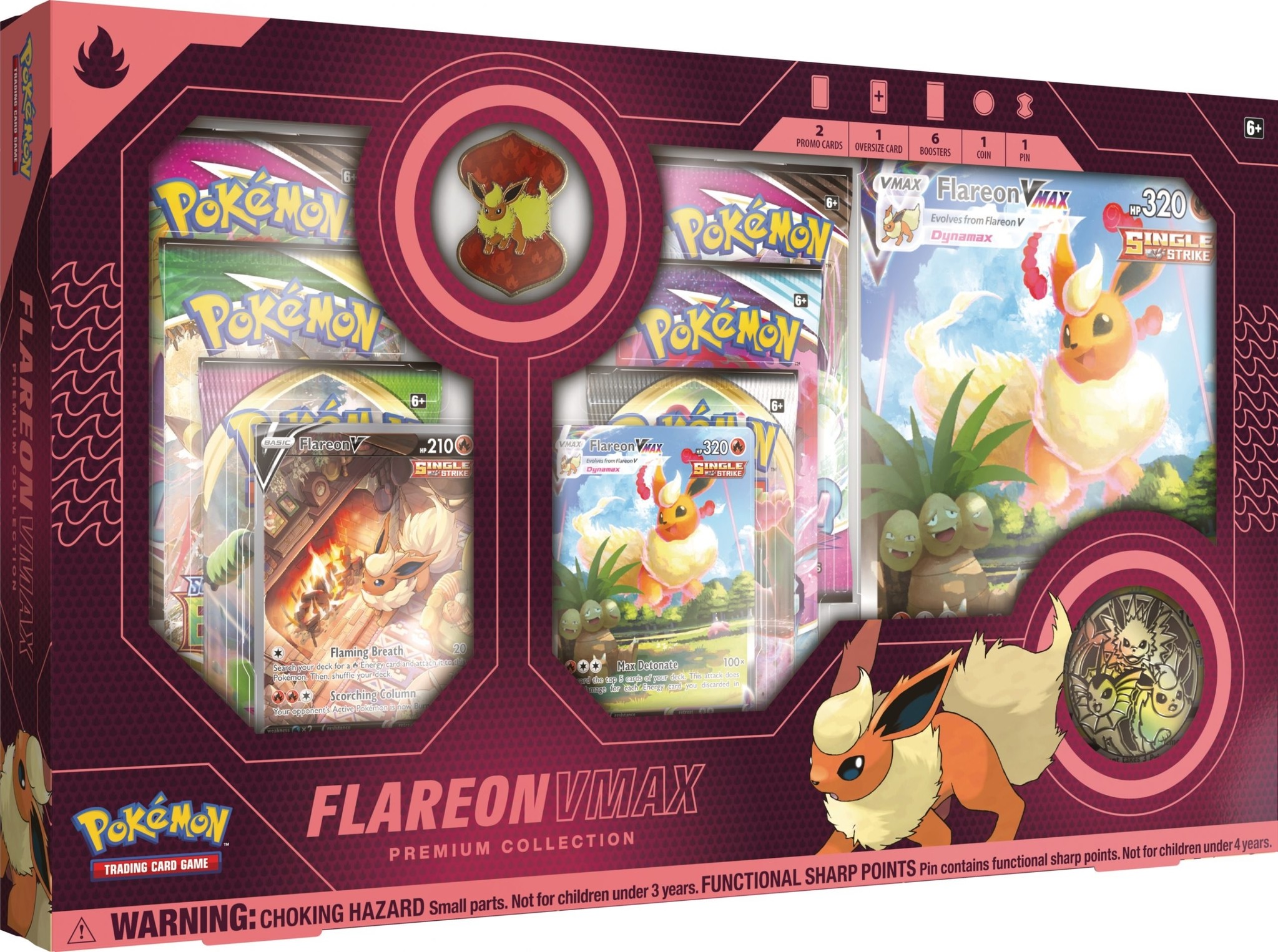 Pokémon TCG - Flareon VMAX Premium Collection (Nieuw)