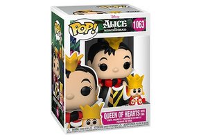 Alice in Wonderland 70th POP! - Queen of Hearts with King #1063