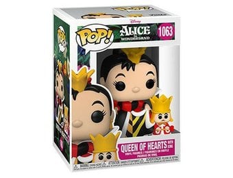 Alice in Wonderland 70th POP! - Queen of Hearts with King #1063