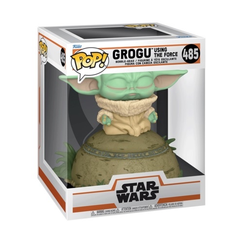 Star Wars The Mandalorian POP! - Grogu Using the Force #485