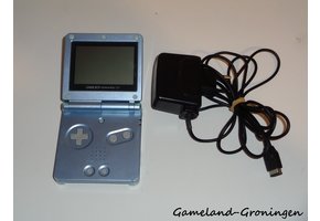 Gameboy Advance SP met Oplader (Licht Blauw)