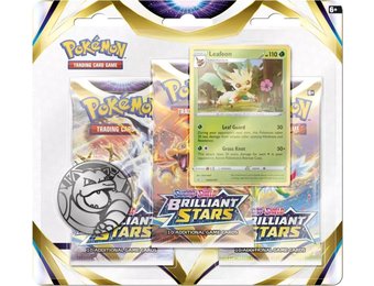 Pokémon TCG - Sword & Shield Brilliant Stars Booster Blister Leafeon