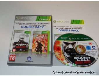 Tom Clancy's Splinter Cell Double Agent + Rainbow Six Vegas (Complete, Classics)