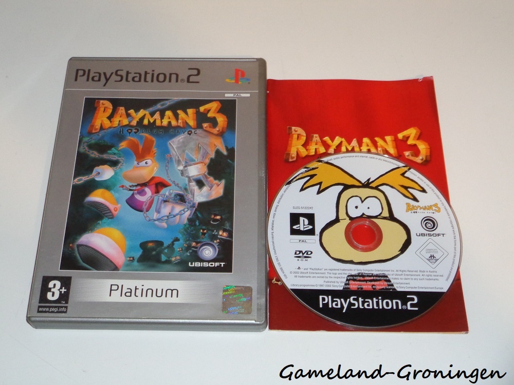 Rayman 3 Hoodlum Havoc (Compleet, Platinum)