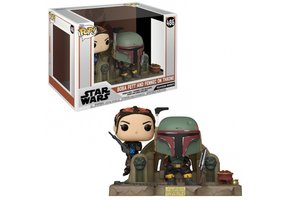 Star Wars The Mandalorian POP! - Boba Fett and Fennec Shand on Throne #486