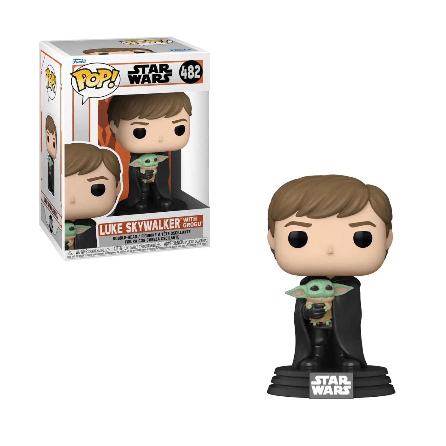 Star Wars The Mandalorian POP! - Luke Skywalker with Grogu #482