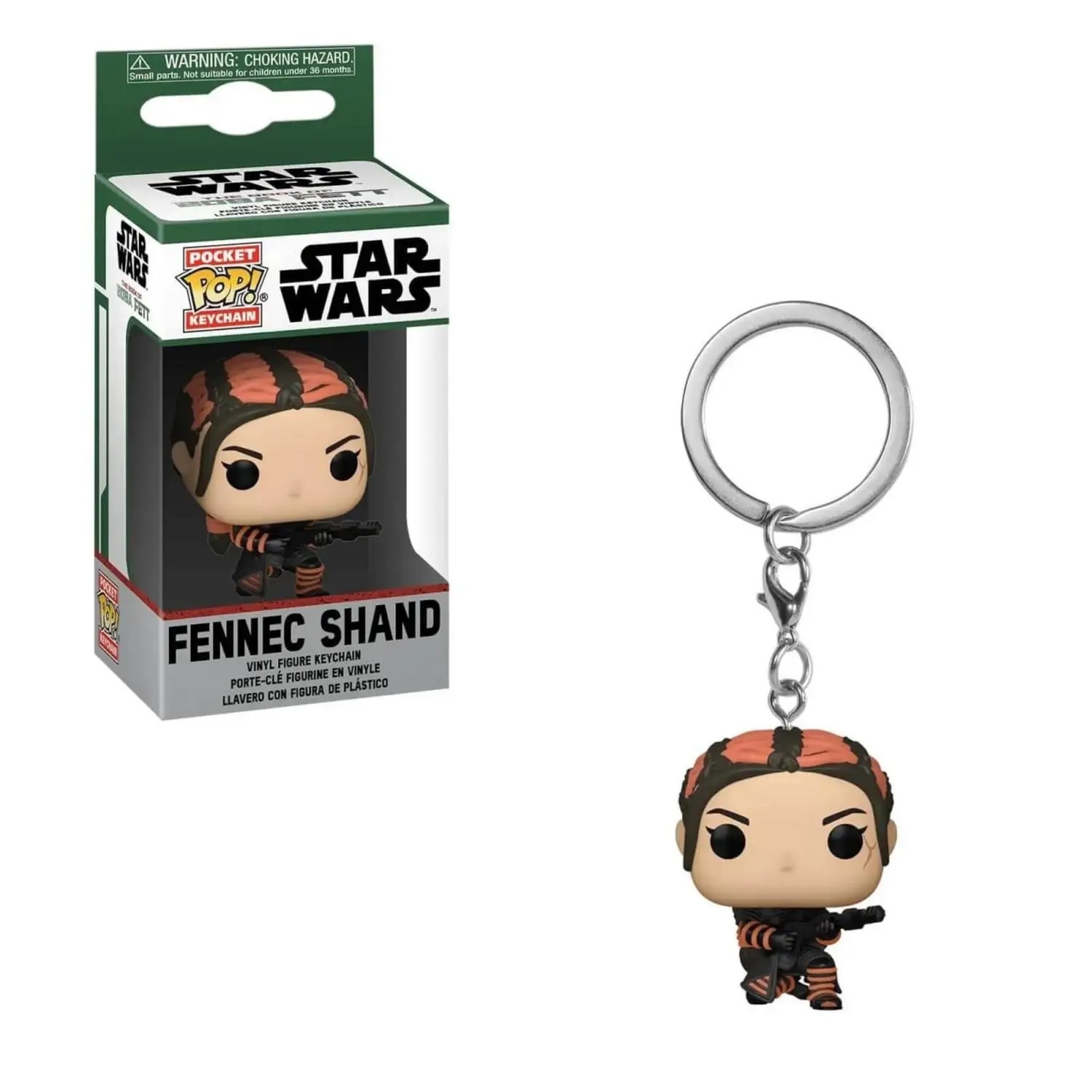 Star Wars The Book of Boba Fett Pocket POP Keychain - Fennec Shand