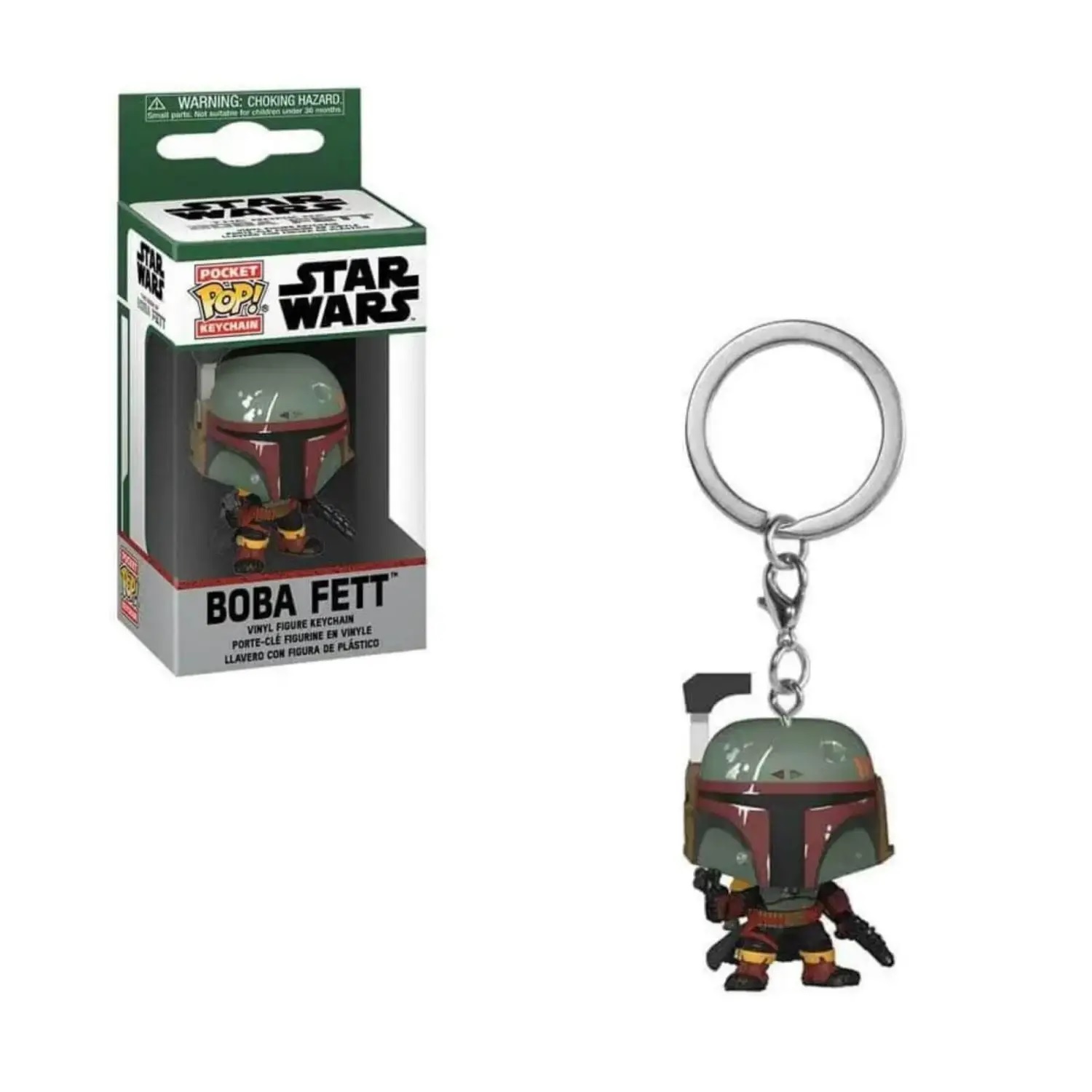 Star Wars The Book of Boba Fett Pocket POP Keychain - Boba Fett