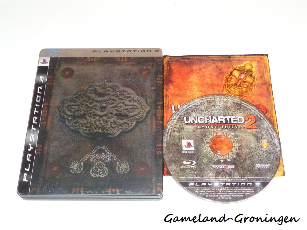 Uncharted 2 Among Thieves Steelbook (Compleet)