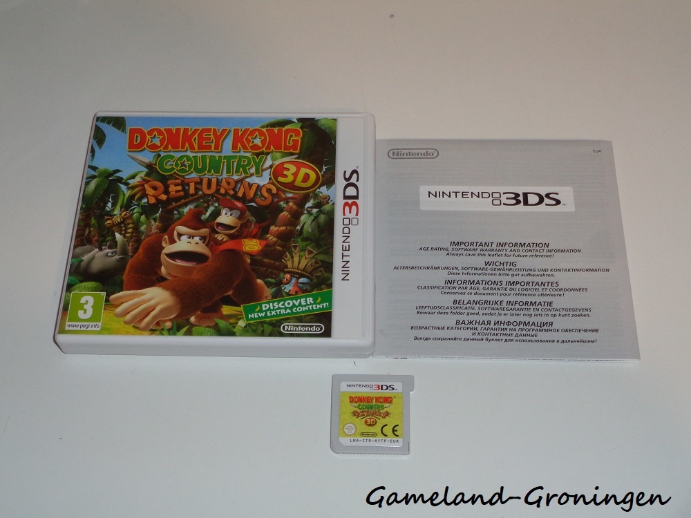 Donkey Kong Country Returns 3D (Compleet, UKV)