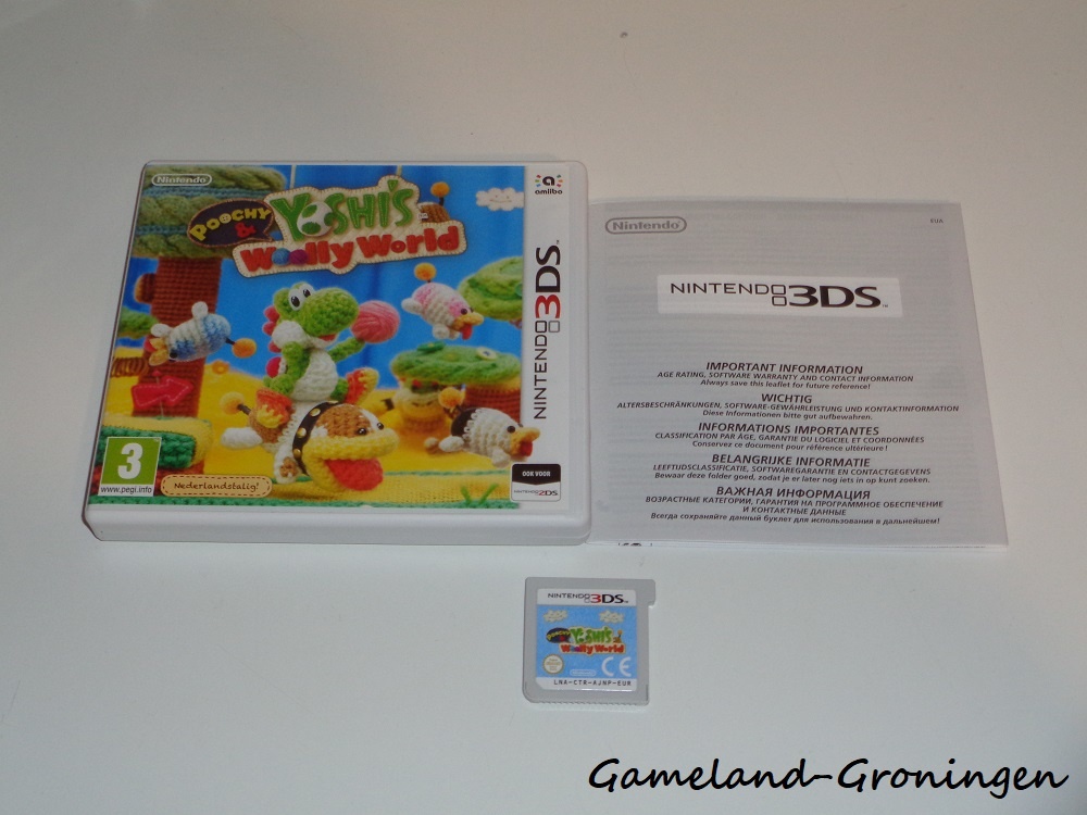 Poochy & Yoshi's Woolly World (Compleet, HOL)