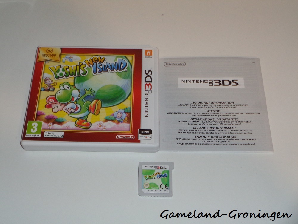 Yoshi's New Island (Compleet, Nintendo Selects, HOL)