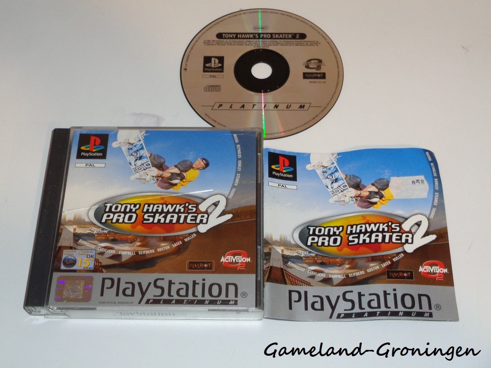 Tony Hawk's Pro Skater 2 (Compleet, Platinum)