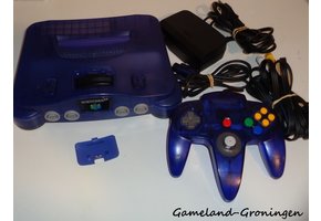 Nintendo 64 with Controller & Wiring (Grape Purple)