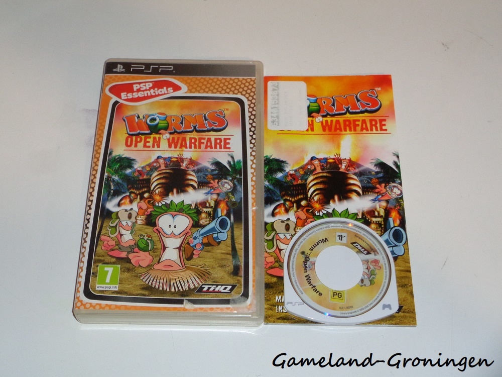 Worms Open Warfare (Compleet, PSP Essentials)