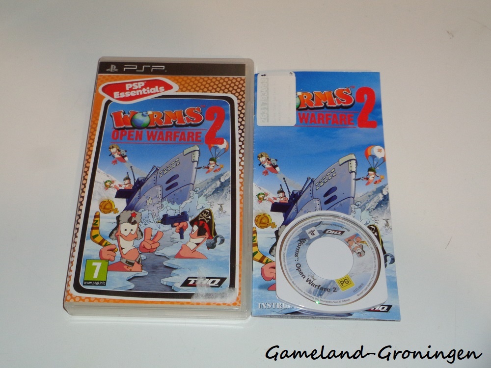 Worms Open Warfare 2 (Complete, PSP Essentials)