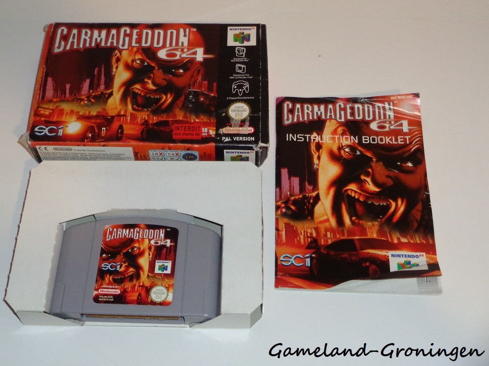 Carmageddon 64 (Complete, EUR)