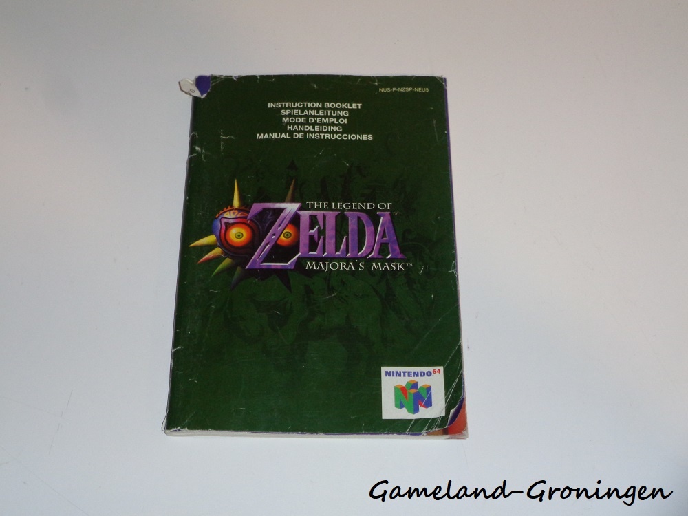The Legend of Zelda Majora's Mask (Manual, NEU5)