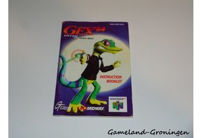 Gex 64 Enter the Gecko (Manual, EUR)