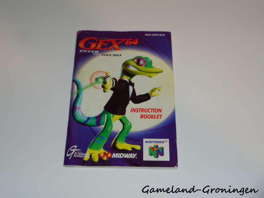 Gex 64 Enter the Gecko (Manual, EUR)